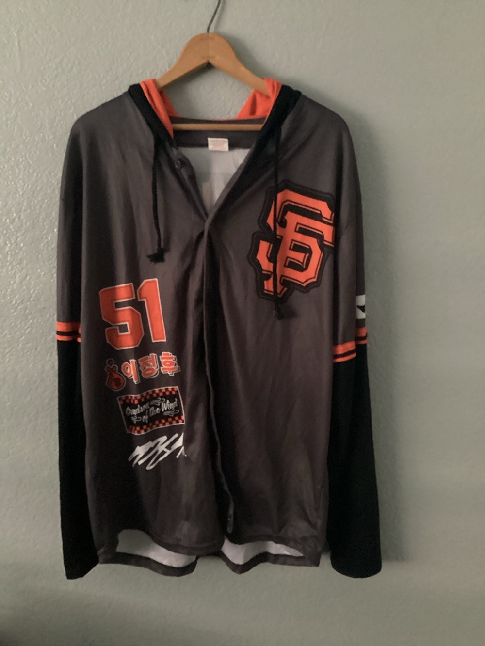 San Francisco Giants Hoo Lee Jersey NWOT